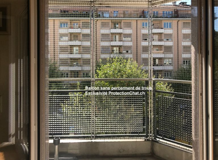 Protection Chat Balcony Without Drilling Plainpalais 01