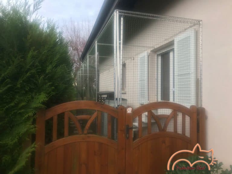 Protection Chats Catio espace pour chats villa 2