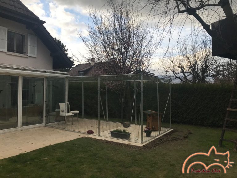 Protection Chats Catio espace pour chats villa 4