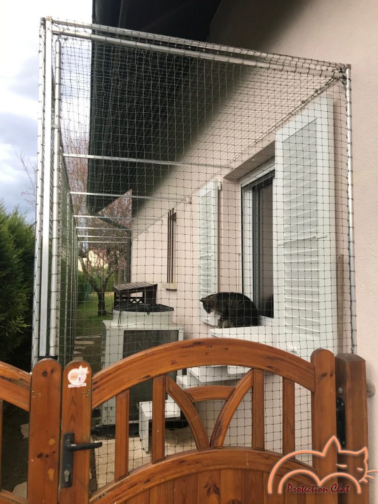 Protection Chats Catio espace pour chats villa 6