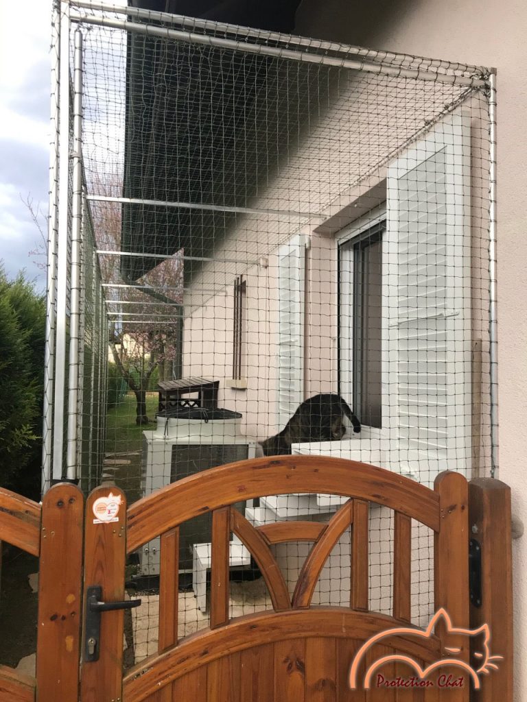 Protection Chats Catio espace pour chats villa 7